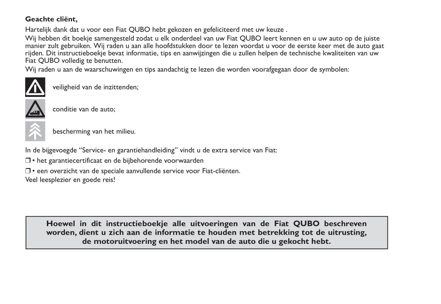 2012-2013 Fiat Qubo Gebruikershandleiding | Nederlands