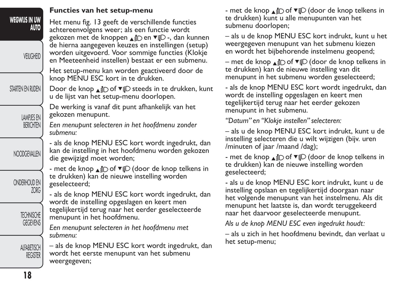2012-2013 Fiat Qubo Bedienungsanleitung | Niederländisch