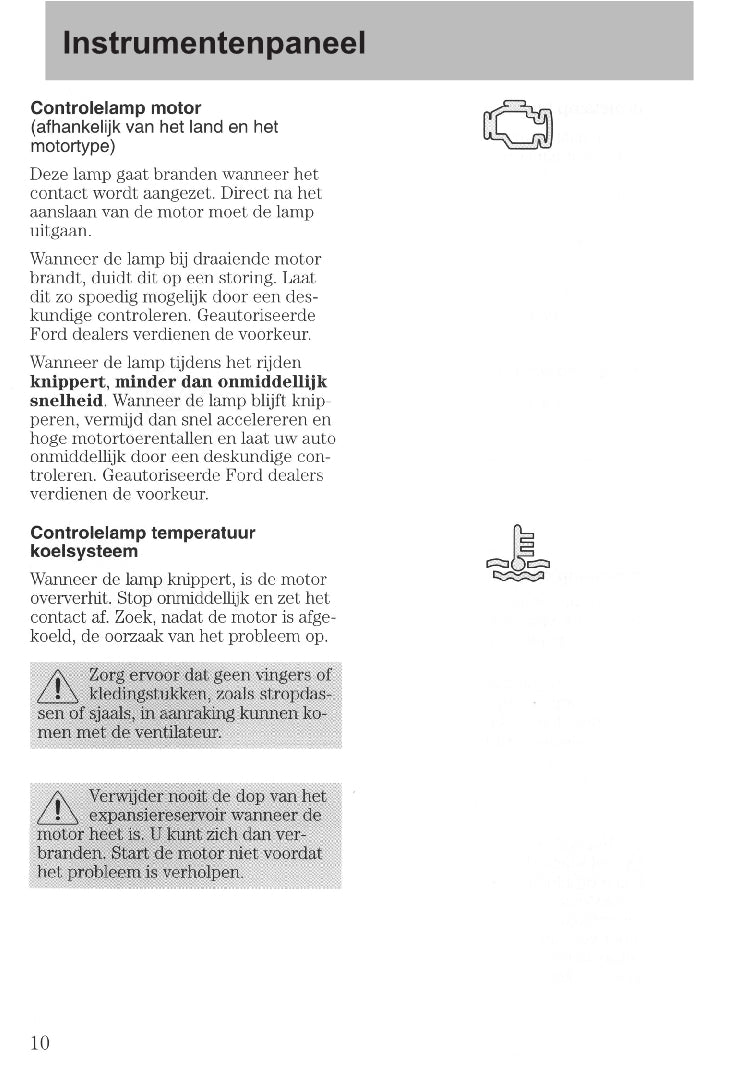 1997-2008 Ford Ka Owner's Manual | Dutch