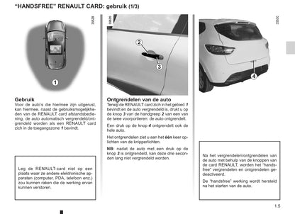 2015-2016 Renault Clio Bedienungsanleitung | Niederländisch