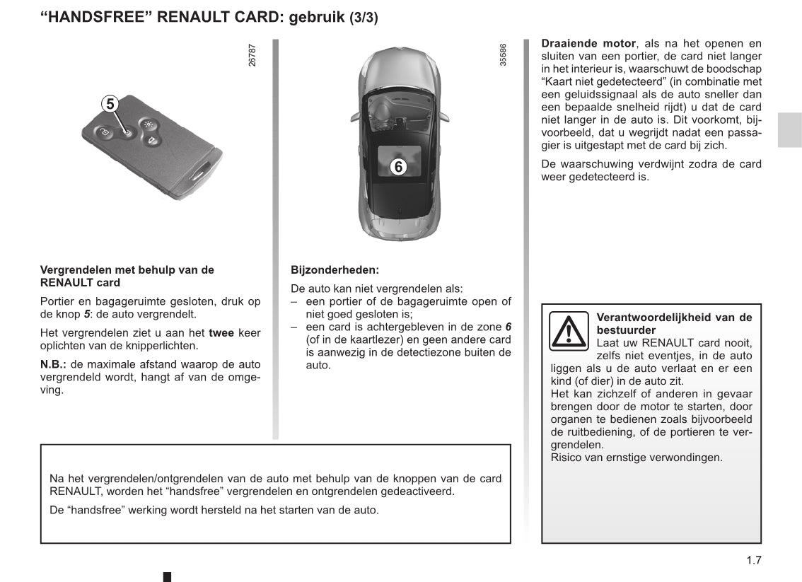 2015-2016 Renault Clio Owner's Manual | Dutch