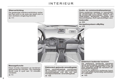 2013-2014 Citroën C4 Owner's Manual | Dutch