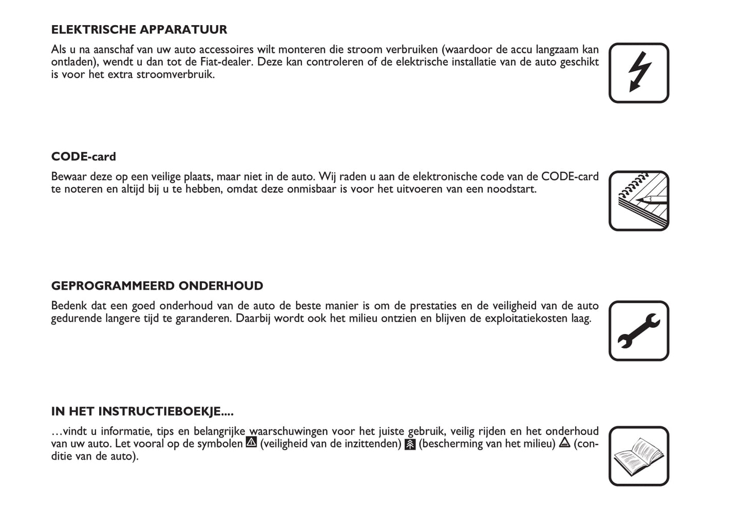 2012-2013 Fiat Panda Gebruikershandleiding | Nederlands