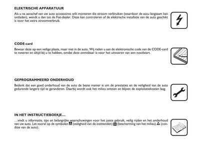 2012-2013 Fiat Panda Bedienungsanleitung | Niederländisch