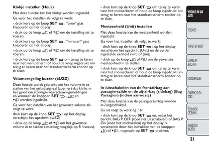 2014-2015 Fiat Fiorino Owner's Manual | Dutch