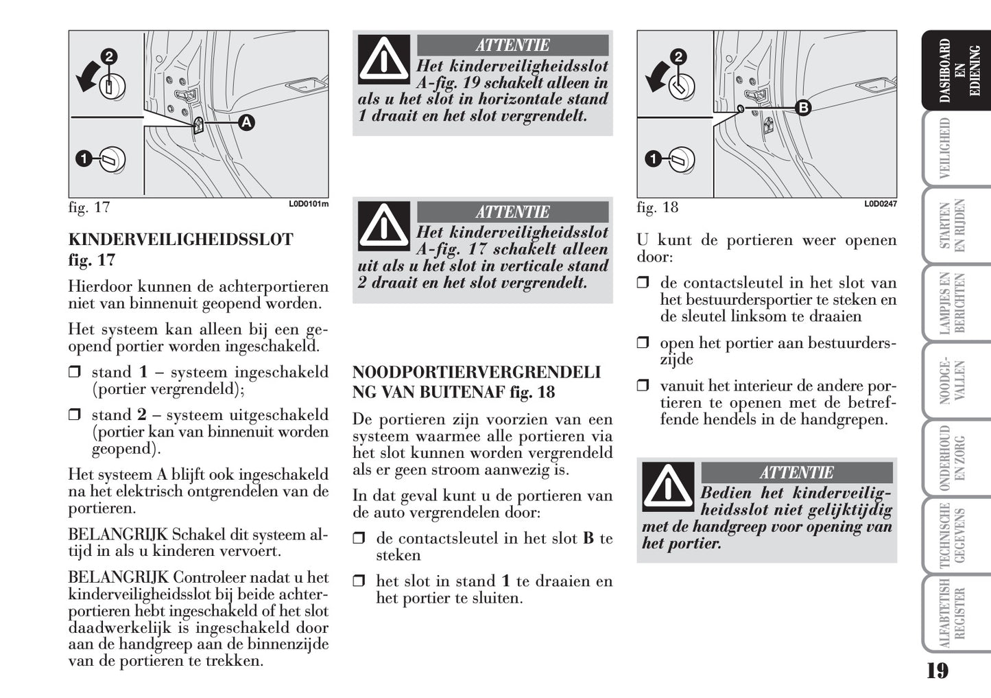 2004-2012 Lancia Musa Owner's Manual | Dutch