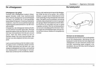 2006-2015 Daihatsu Terios Bedienungsanleitung | Niederländisch