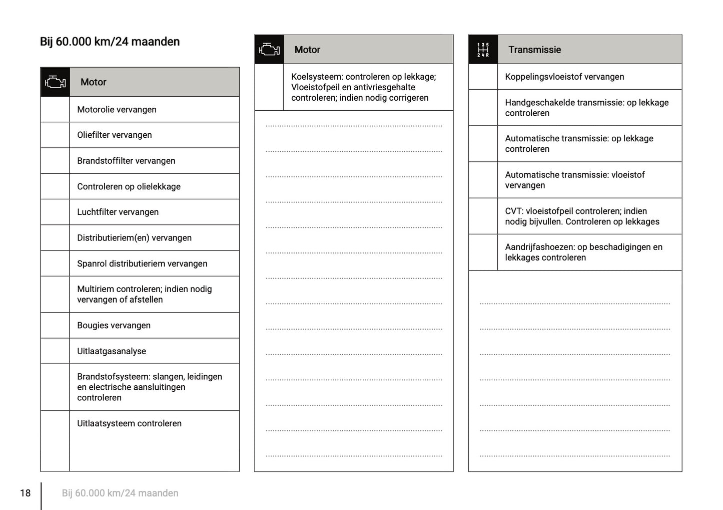 Onderhoudsboekje voor Opel Signum 2003 - 2009