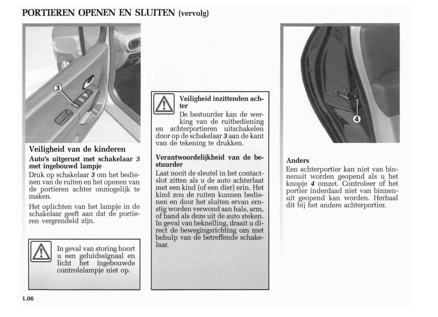2004-2005 Renault Modus Gebruikershandleiding | Nederlands