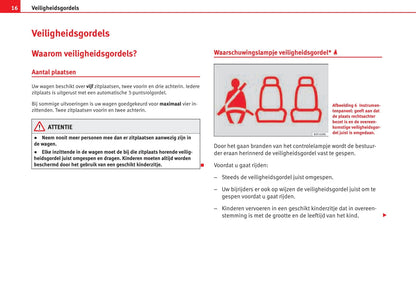2013-2017 Seat Leon Owner's Manual | Dutch