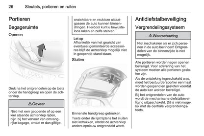 2013-2014 Opel Corsa Manuel du propriétaire | Néerlandais