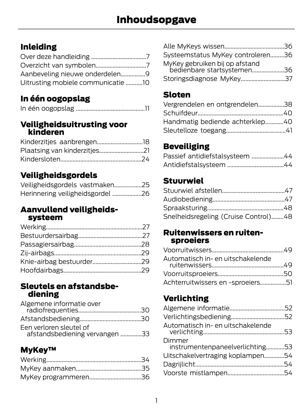 2012-2014 Ford B-Max Bedienungsanleitung | Niederländisch