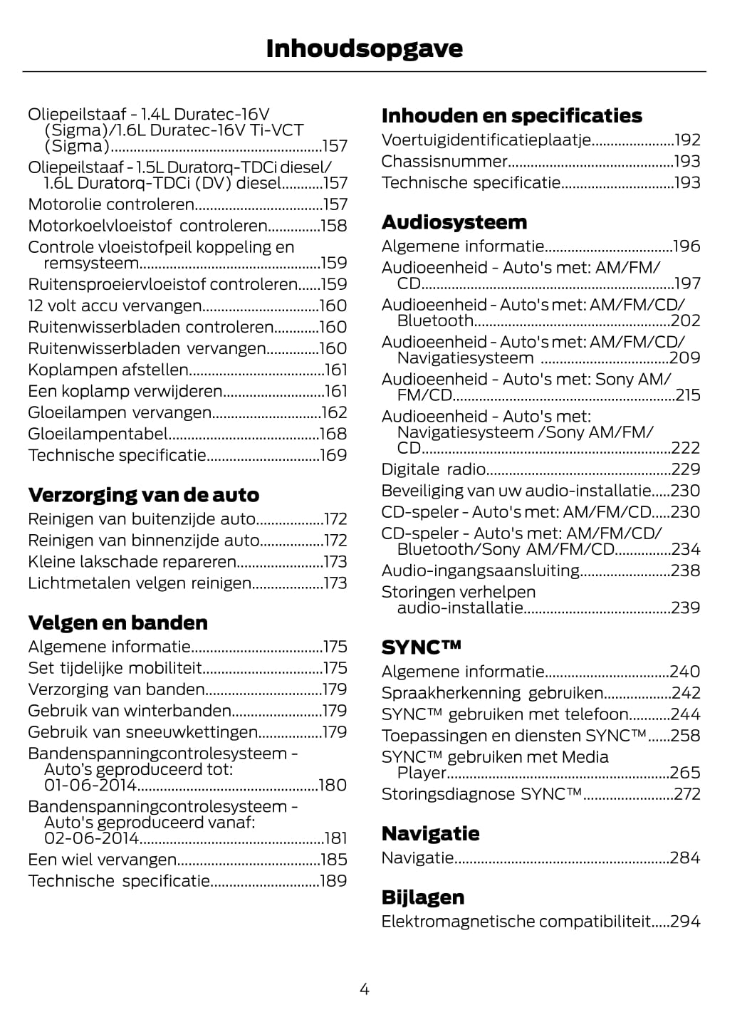 2012-2014 Ford B-Max Manuel du propriétaire | Néerlandais