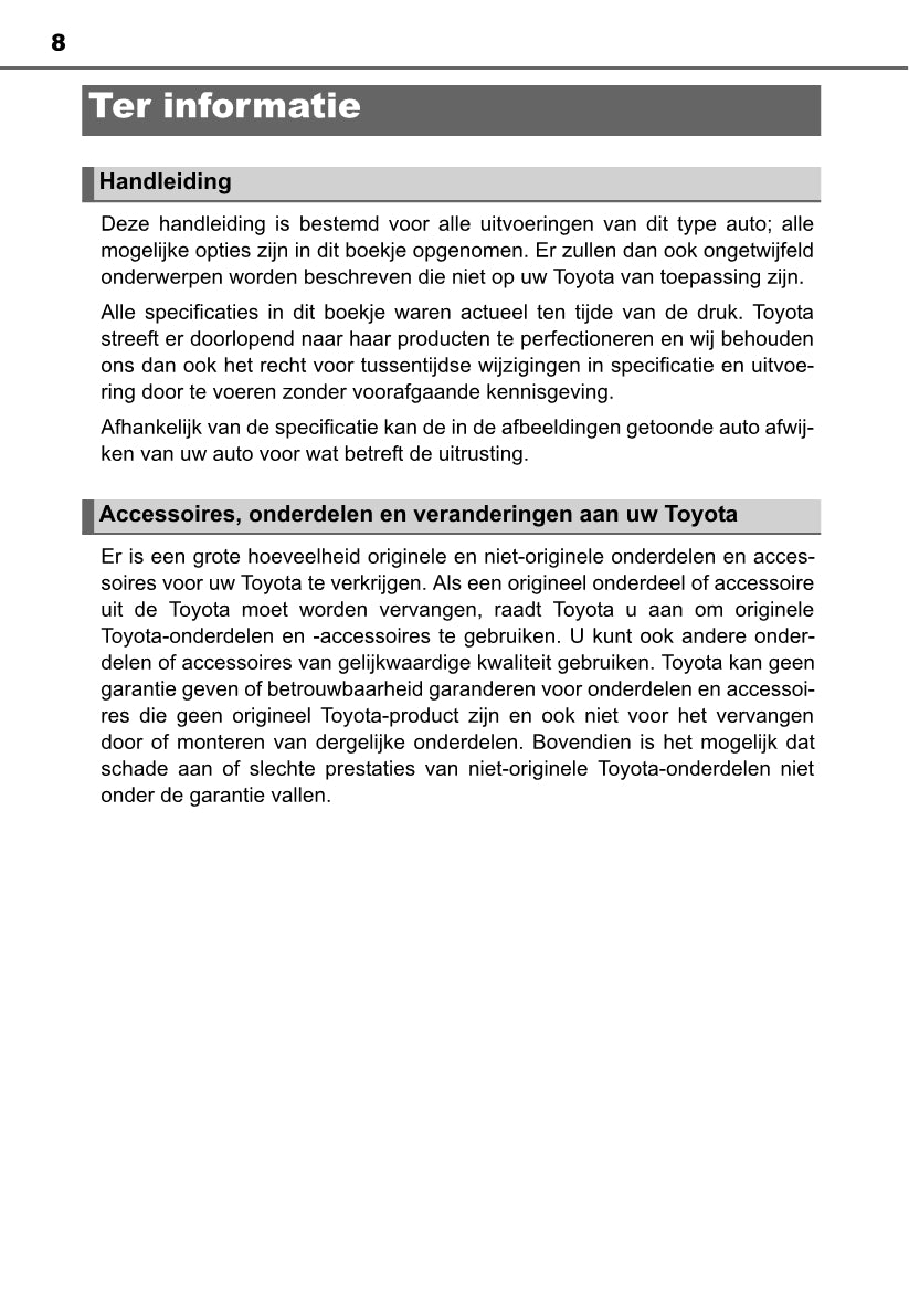 2013-2014 Toyota Auris Hybrid Touring Sports Bedienungsanleitung | Niederländisch