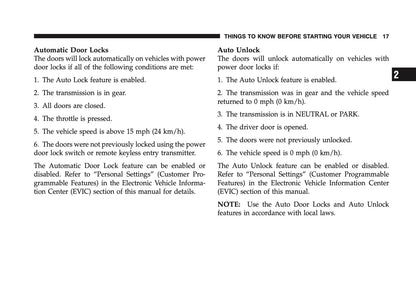 2006 Dodge Charger SRT8 Owner's Manual | English