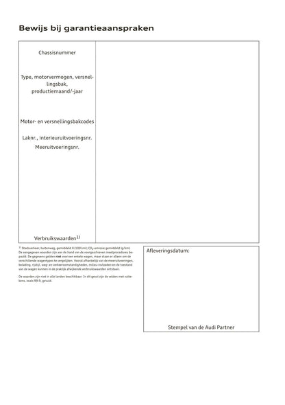 2017-2020 Audi A5/A5 Cabriolet/A5 Coupé/A5 Sportback/A5 Sportback g-tron Owner's Manual | Dutch