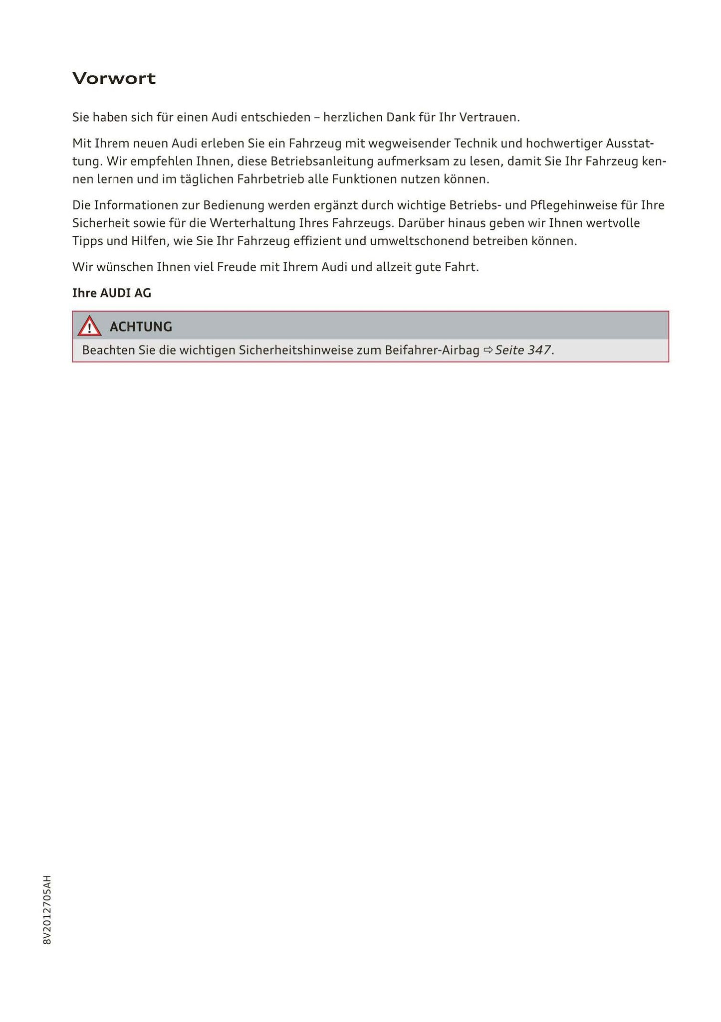 2016-2018 Audi A3 Bedienungsanleitung | Deutsch