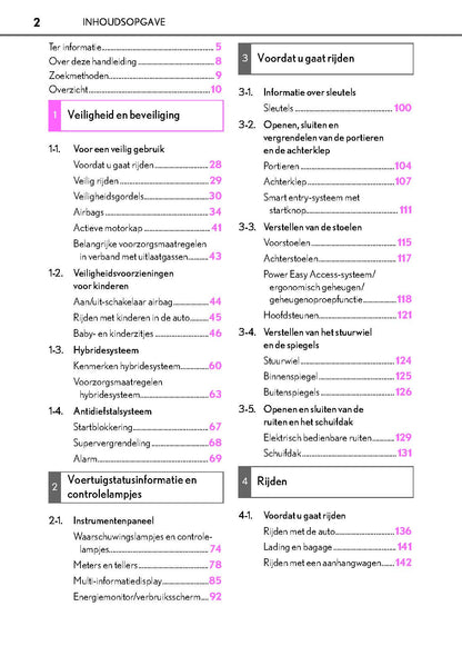 2019-2020 Lexus RC 300h Gebruikershandleiding | Nederlands
