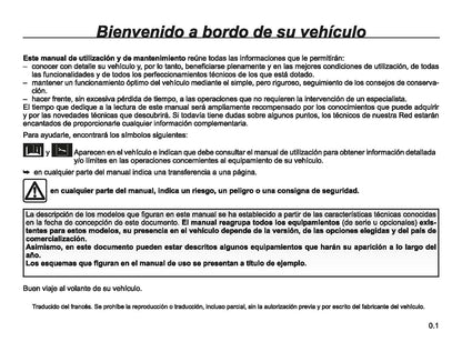 2022-2023 Renault Captur Owner's Manual | Spanish