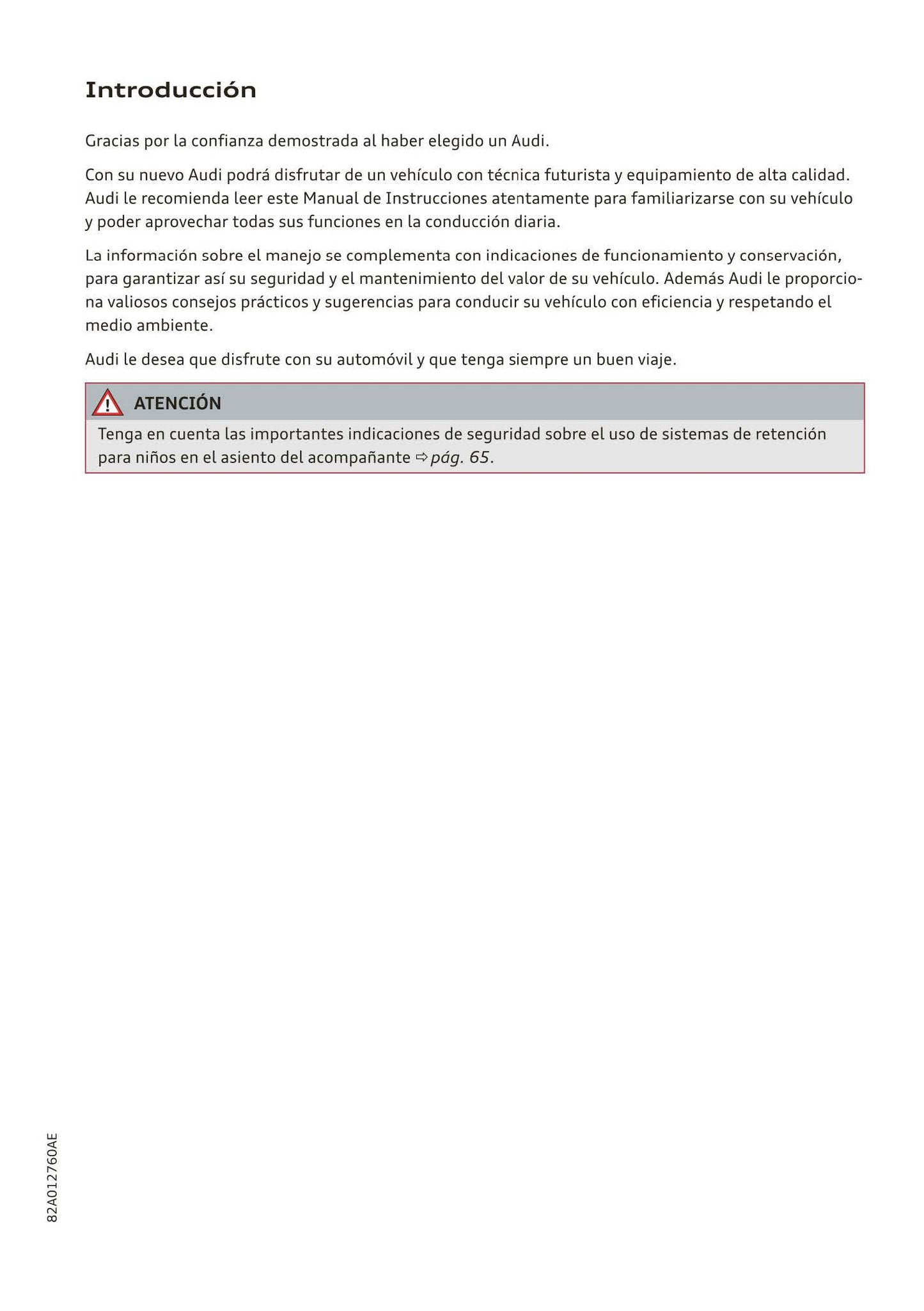 2018-2023 Audi A1 Bedienungsanleitung | Spanisch