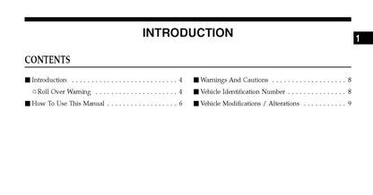 2007 Jeep Grand Cherokee SRT8 Gebruikershandleiding | Engels