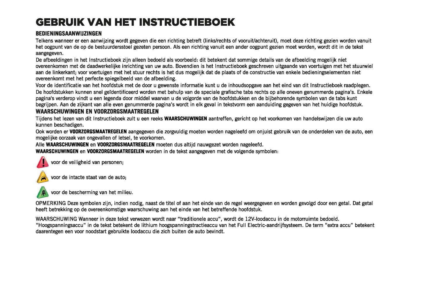 2022-2023 Jeep Avenger Bedienungsanleitung | Niederländisch