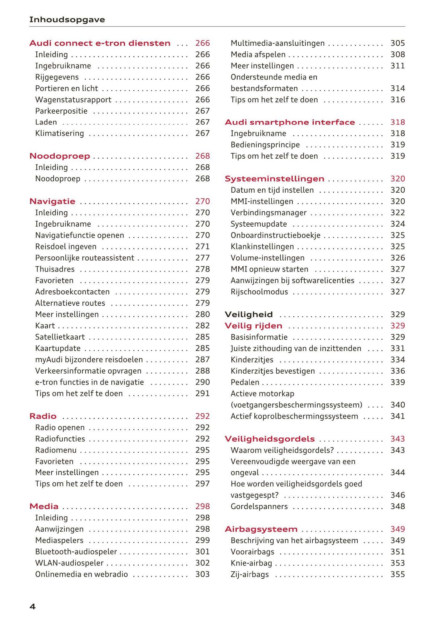 2017-2018 Audi A3/S3/RS 3 Gebruikershandleiding | Nederlands