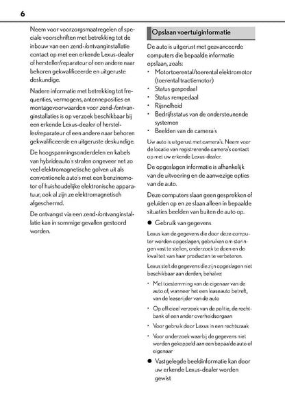 2019-2020 Lexus RC 300h Gebruikershandleiding | Nederlands