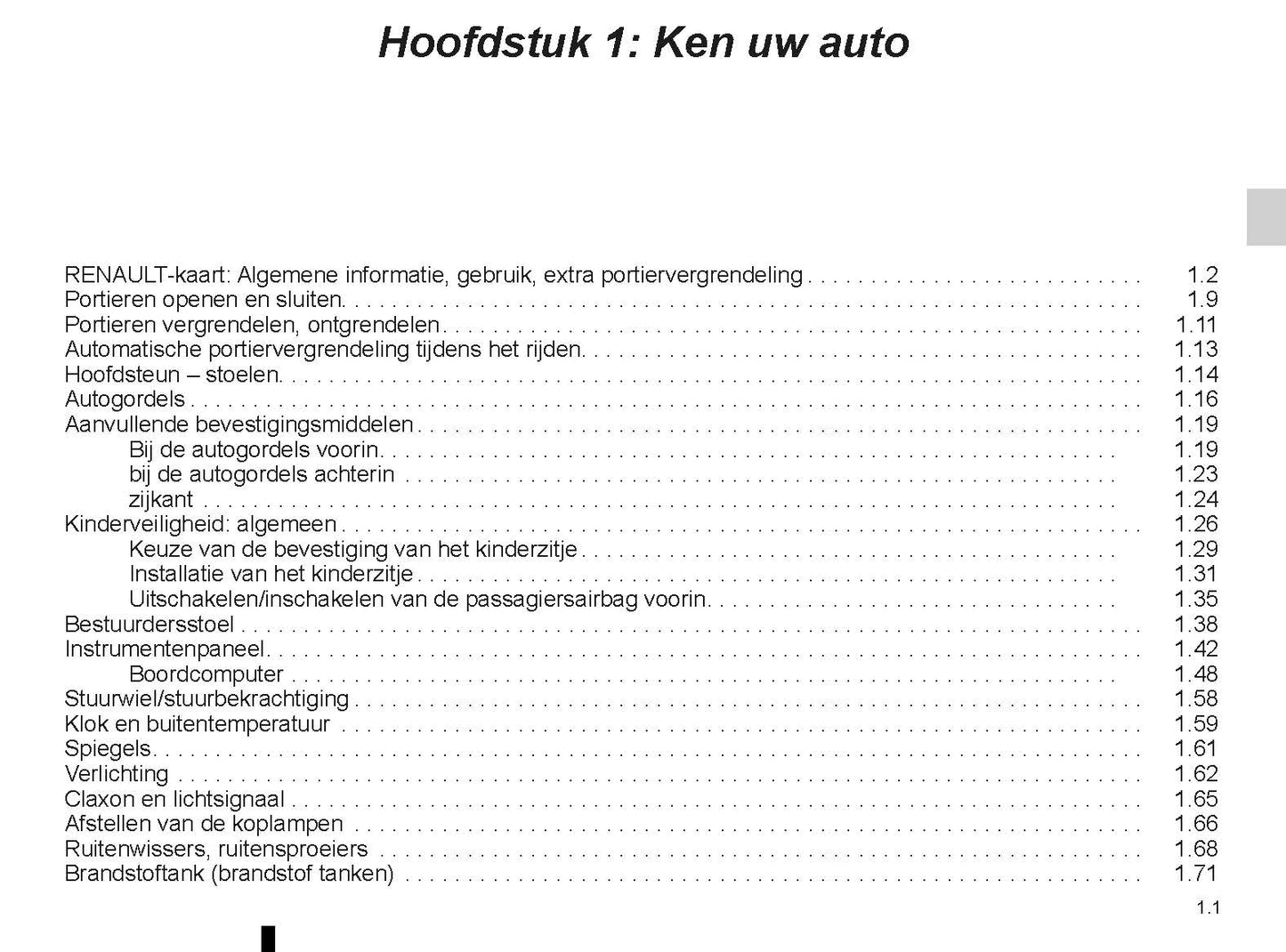2015-2016 Renault Captur Gebruikershandleiding | Nederlands