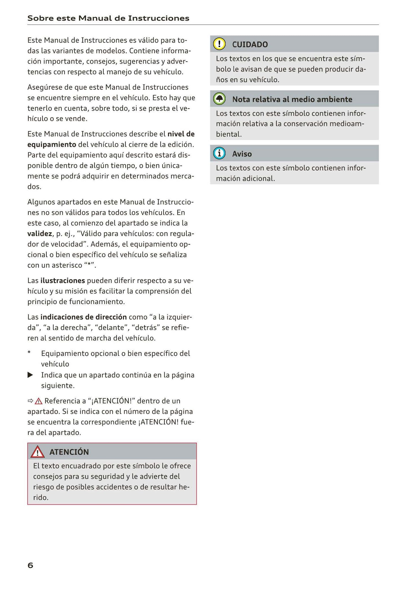 2017-2020 Audi A5 Bedienungsanleitung | Spanisch