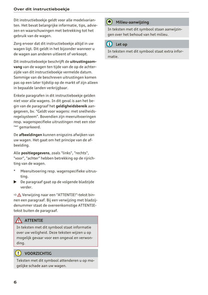 2017-2018 Audi A3/S3/RS 3 Gebruikershandleiding | Nederlands