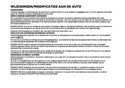 2022-2023 Jeep Avenger Manuel du propriétaire | Néerlandais