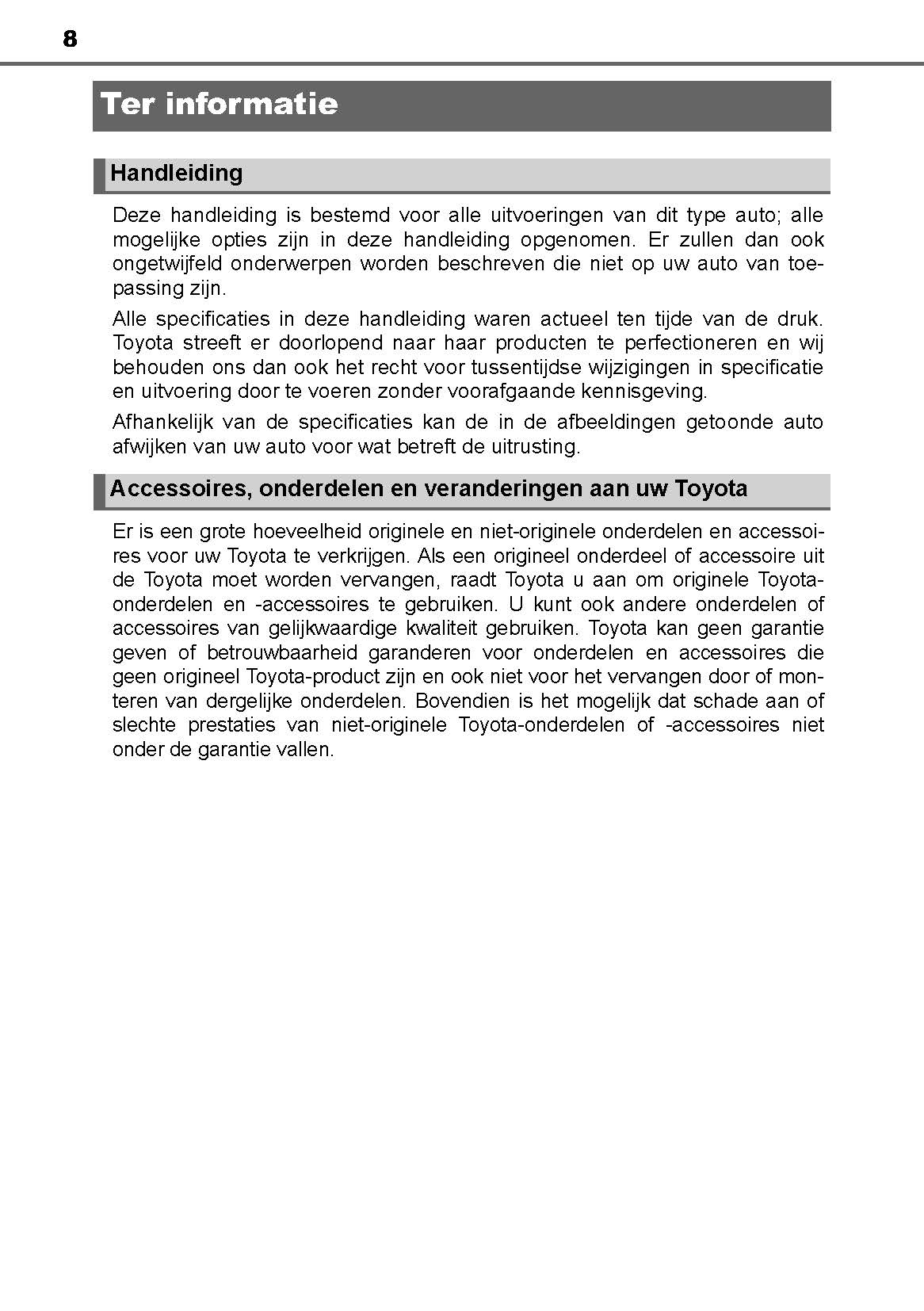 2017-2020 Toyota Yaris Manuel du propriétaire | Néerlandais