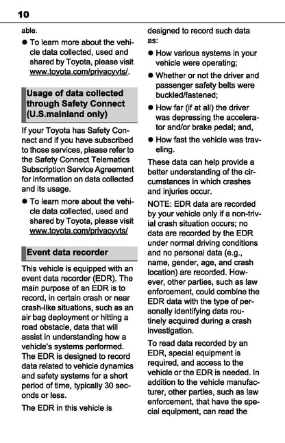 2021 Toyota RAV4 Hybrid Gebruikershandleiding | Engels