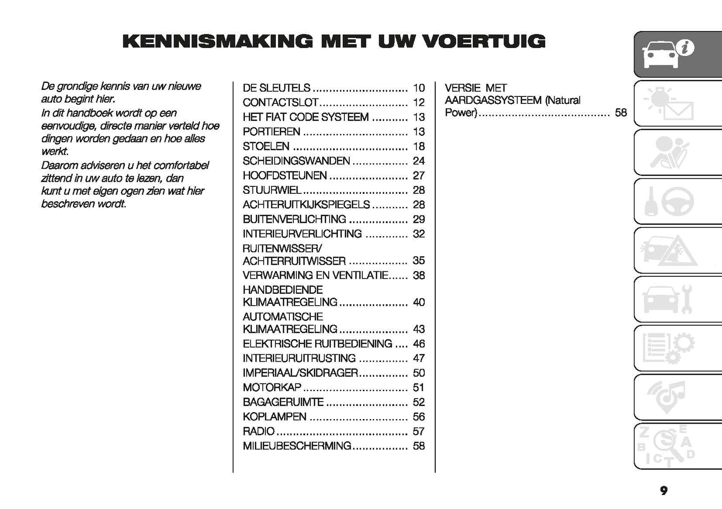 2015-2023 Fiat Doblo Manuel du propriétaire | Néerlandais