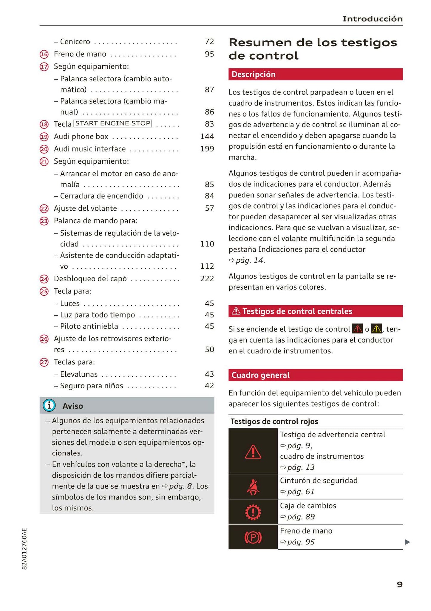 2018-2023 Audi A1 Bedienungsanleitung | Spanisch