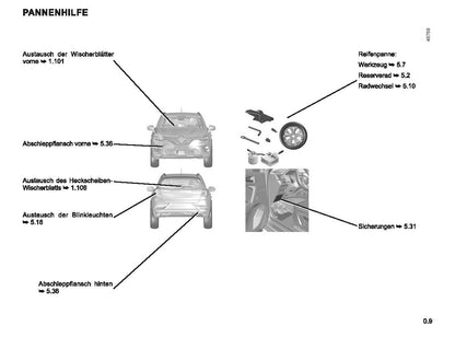 2022-2023 Renault Captur Manuel du propriétaire | Allemand
