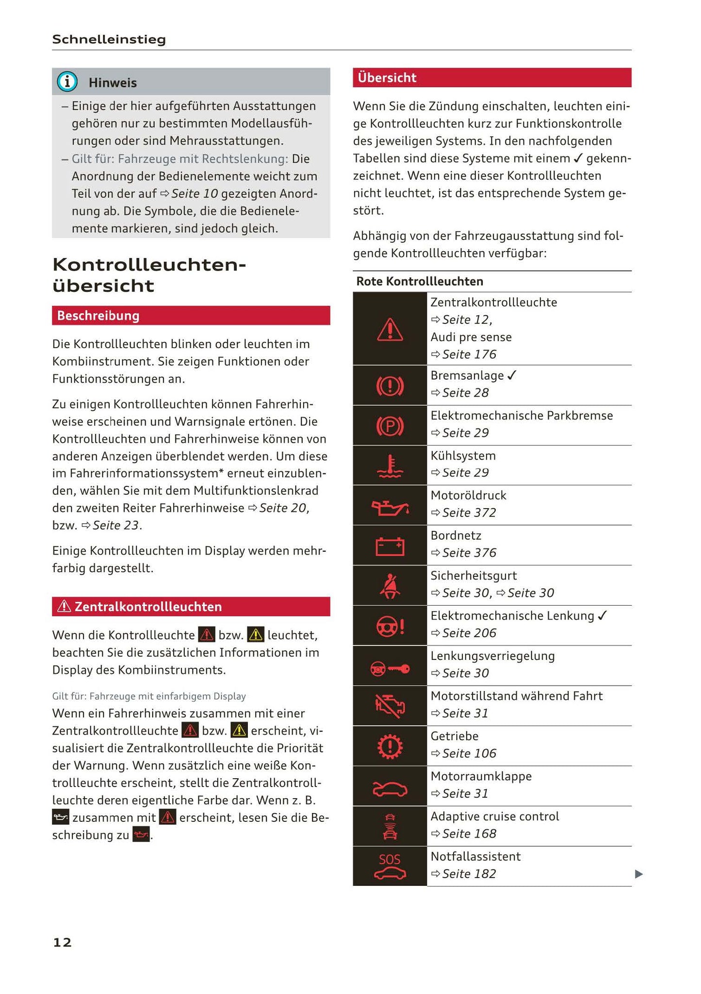 2016-2018 Audi A3 Bedienungsanleitung | Deutsch