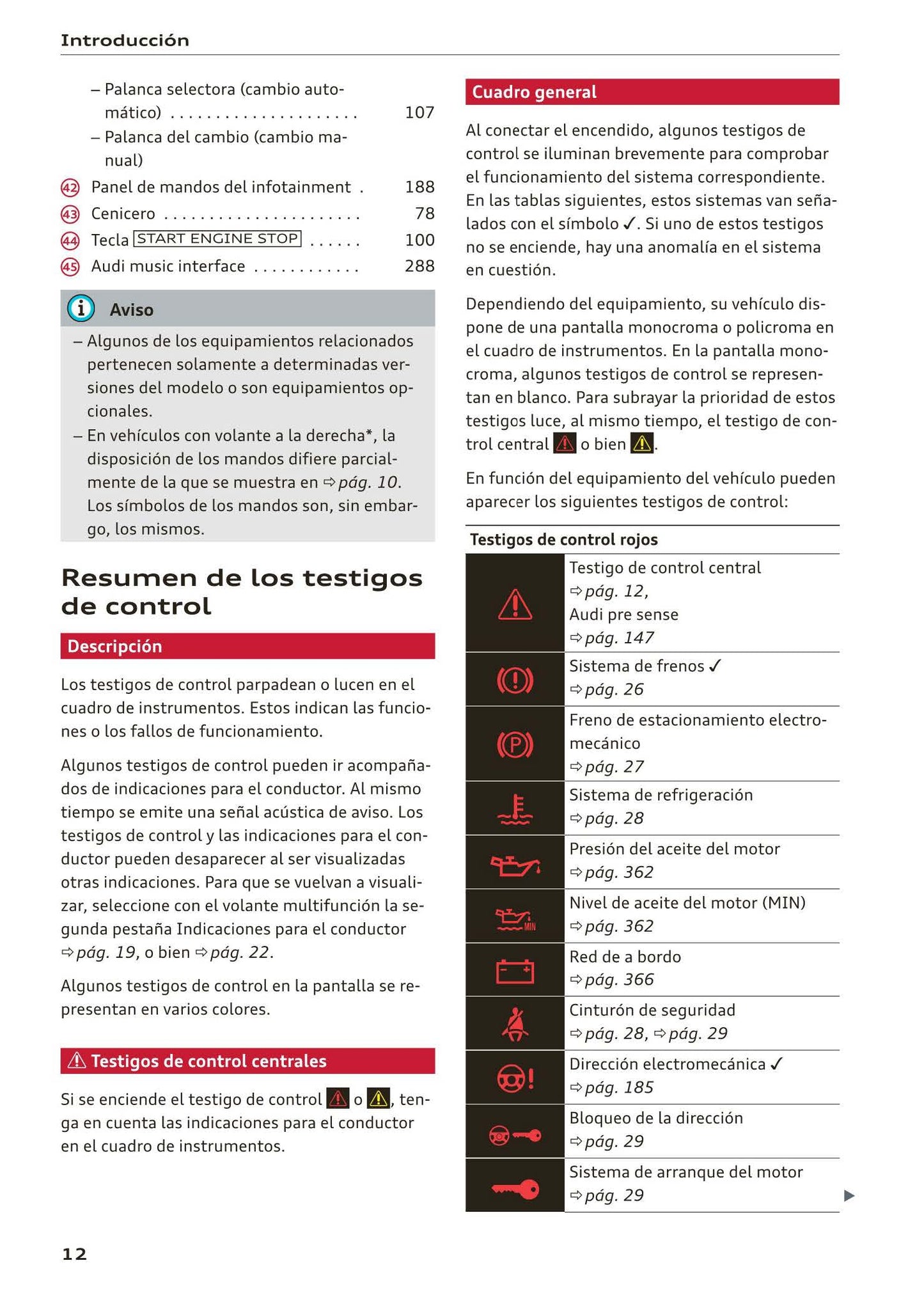 2017-2020 Audi A5 Bedienungsanleitung | Spanisch