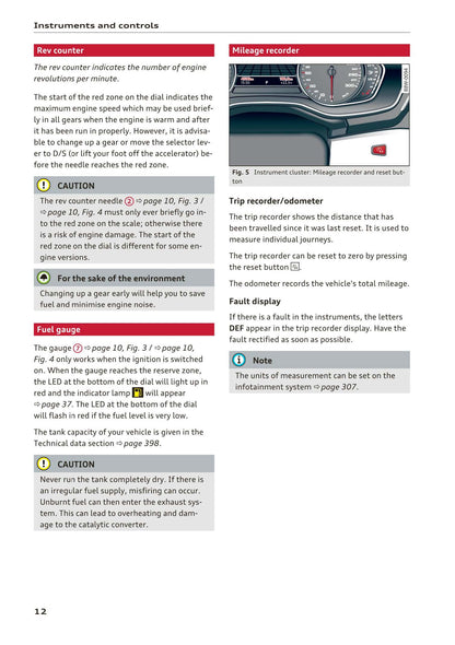 2015-2019 Audi A4 Gebruikershandleiding | Engels