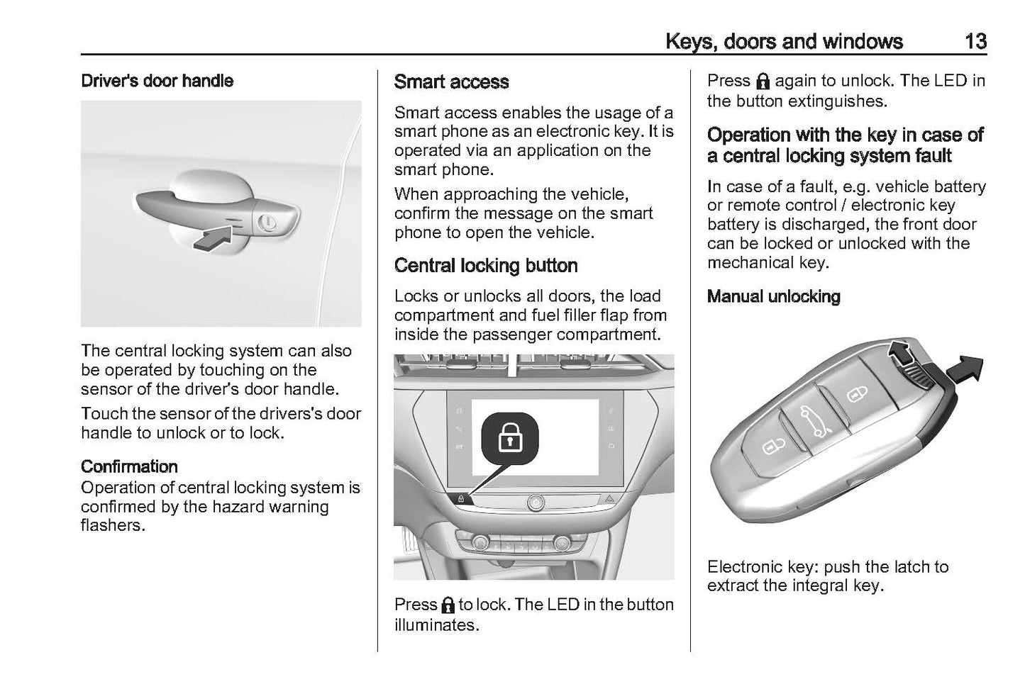 2020-2021 Vauxhall Corsa Owner's Manual | English