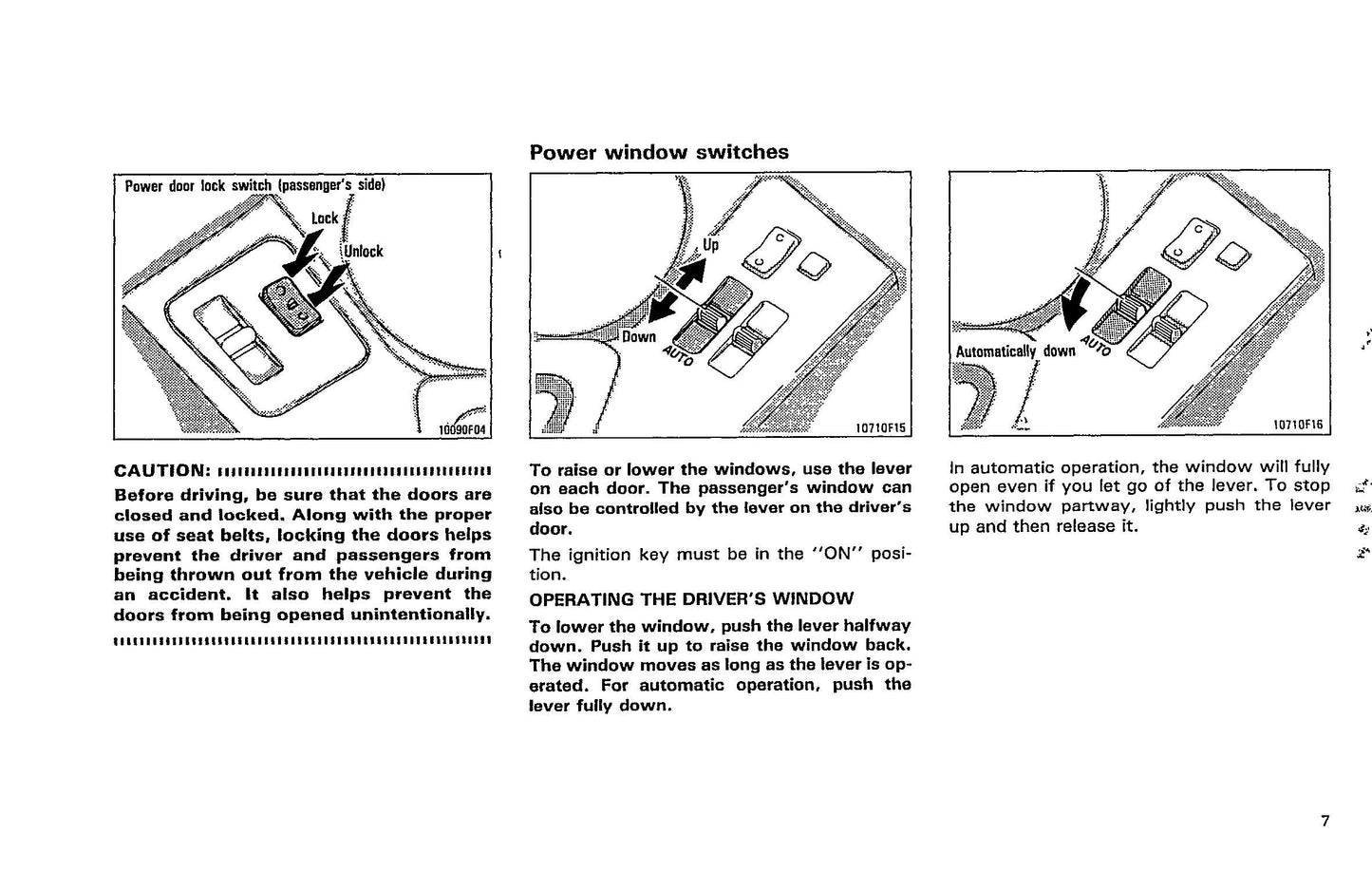 1993 Toyota Supra Owner's Manual | English