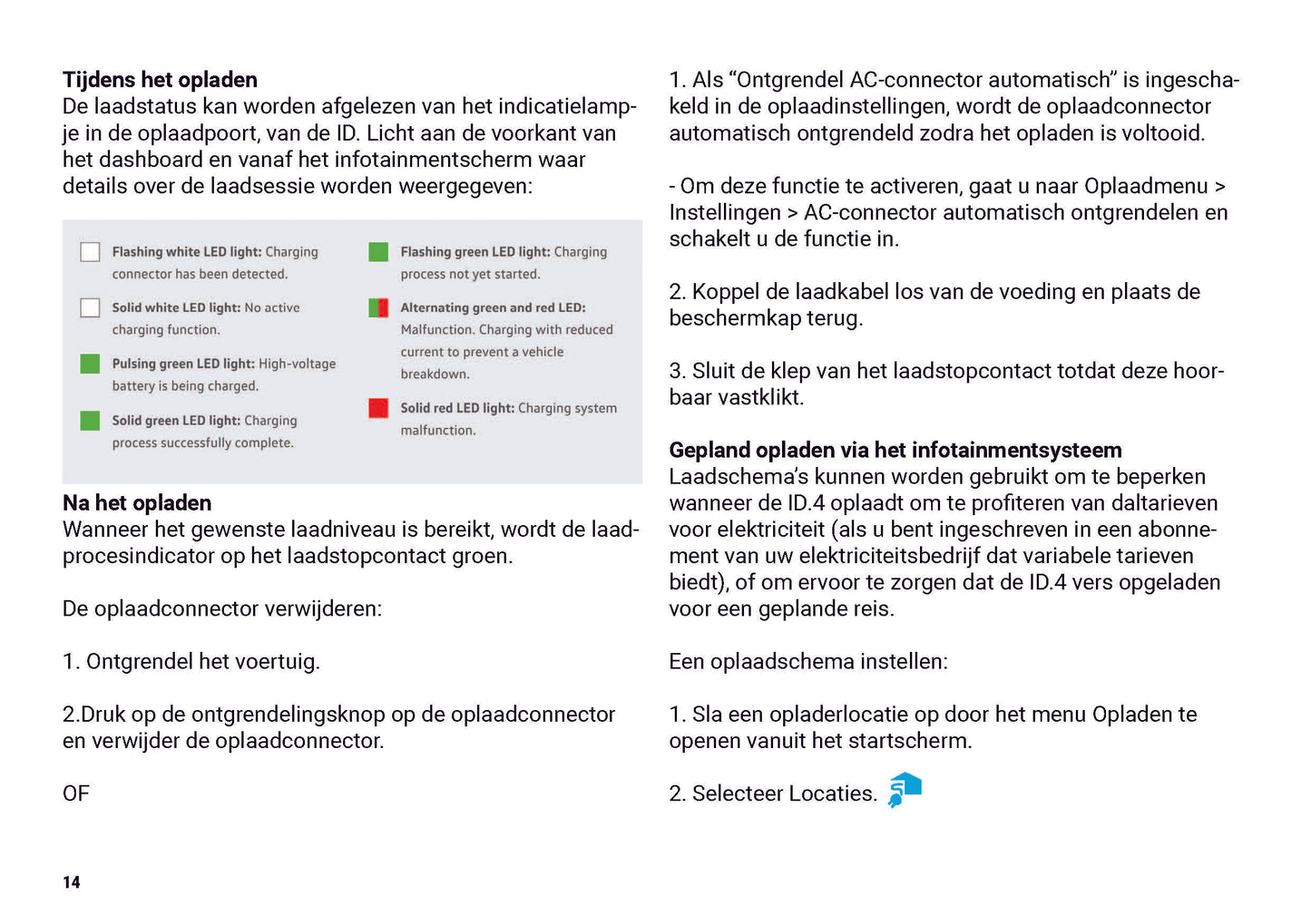 2020-2023 Volkswagen ID.4 Gebruikershandleiding | Nederlands
