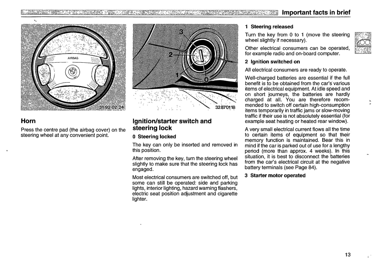 1991 BMW 8 Series Owner's Manual | English