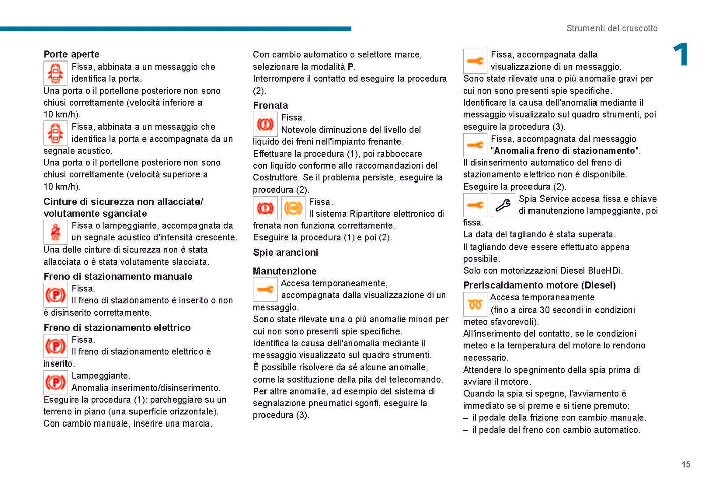 2021-2023 Peugeot 208/e-208 Gebruikershandleiding | Italiaans