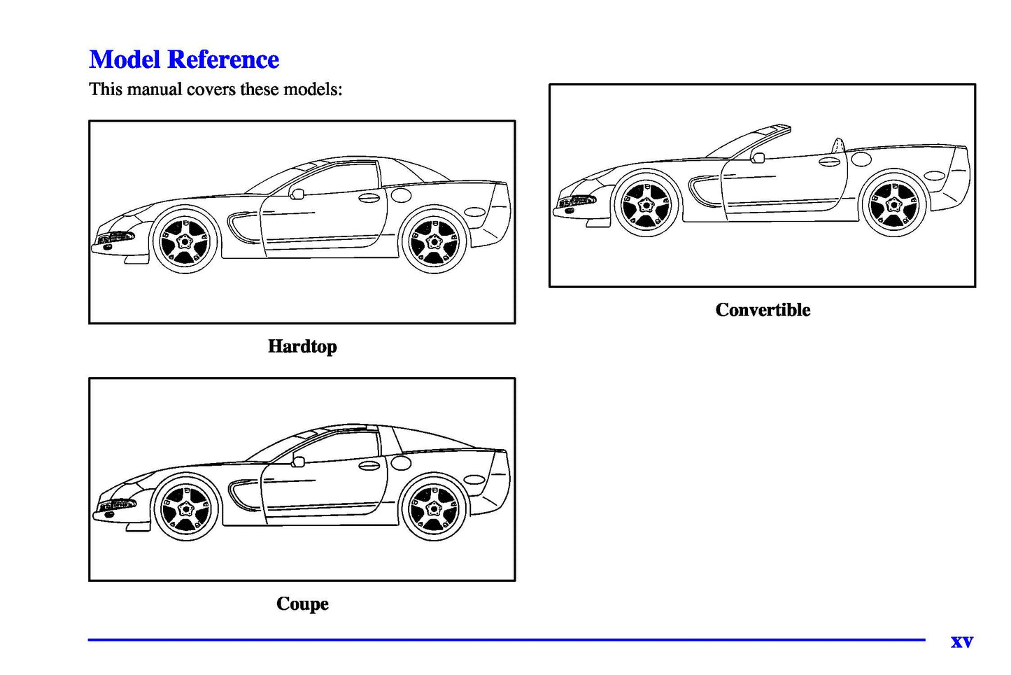 2000 Chevrolet Corvette Gebruikershandleiding | Engels
