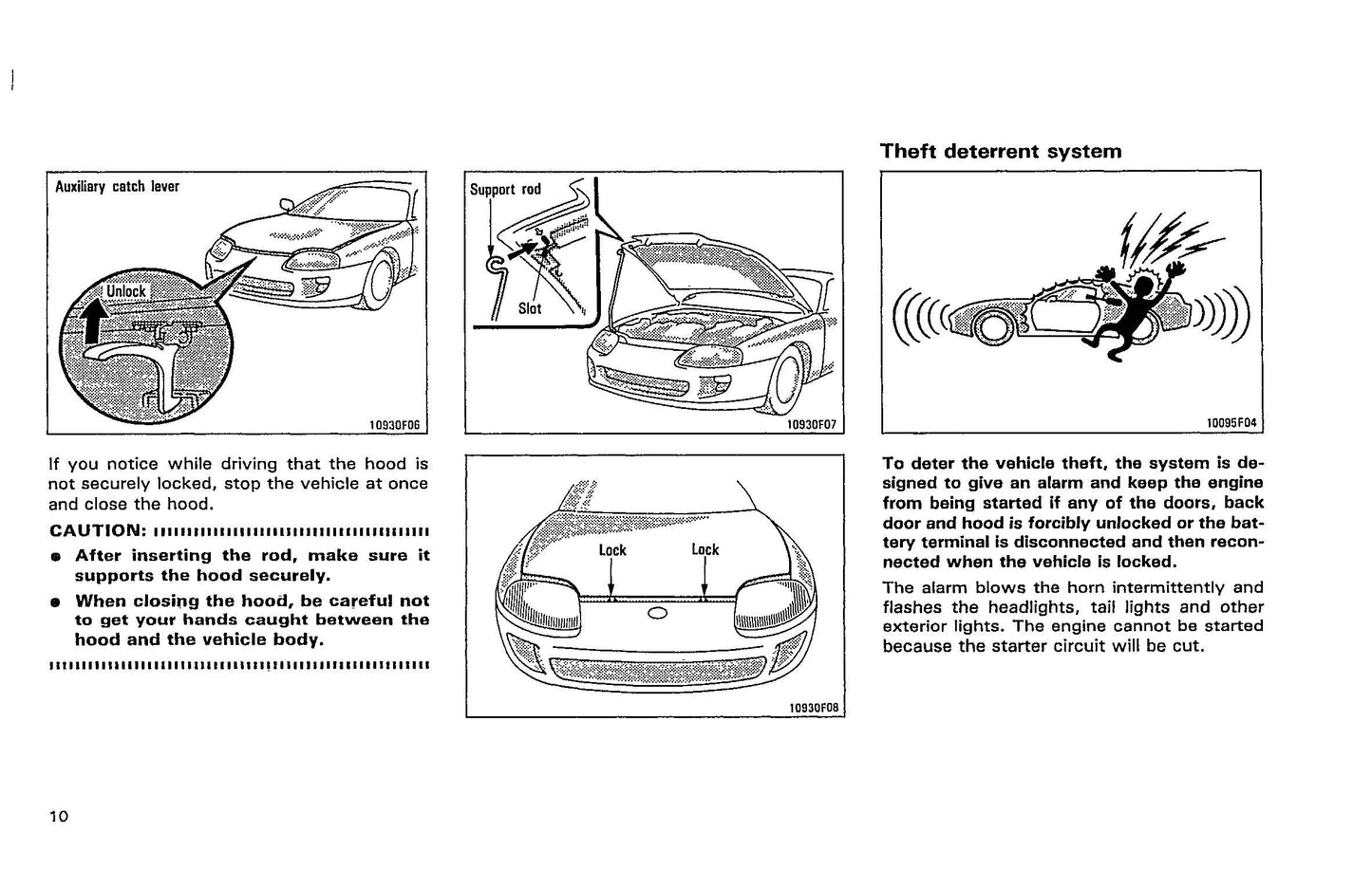1993 Toyota Supra Bedienungsanleitung | Englisch