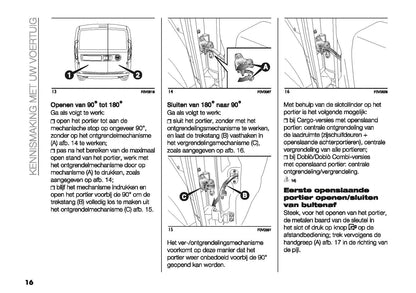 2022-2023 Fiat Doblo Gebruikershandleiding | Nederlands