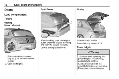 2022-2023 Vauxhall Astra Owner's Manual | English