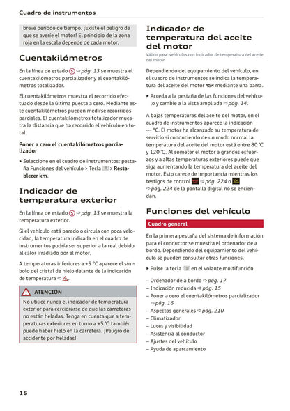 2018-2023 Audi A1 Bedienungsanleitung | Spanisch